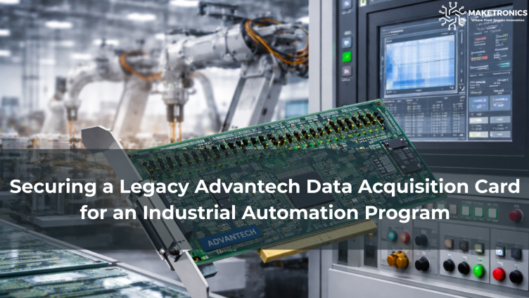Securing a Legacy Advantech Data Acquisition Card for an Industrial Automation Program